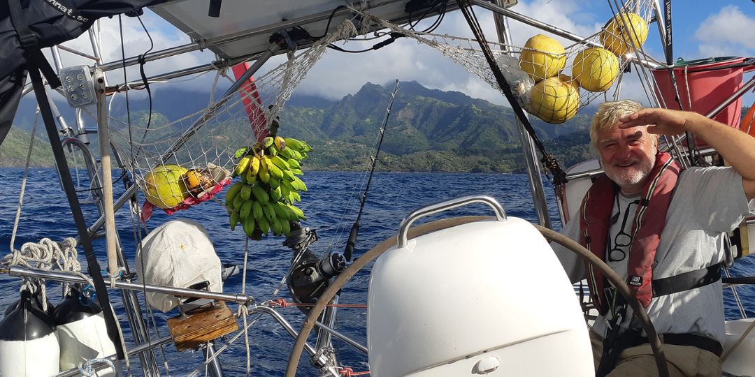 Niklas krantz på båt